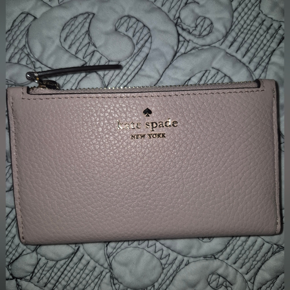 Kate Spade Light Pink Leather Wallet